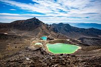 Emerald Lakes in Tongariro National Park