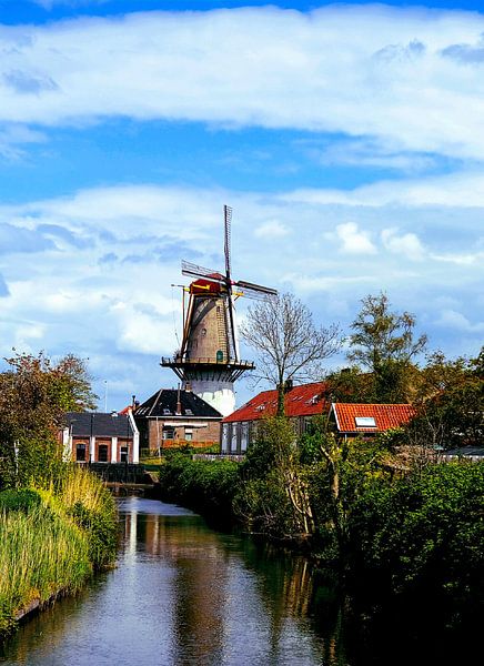Windmill Nooit Gedacht in Spijkenisse by Esther Rook