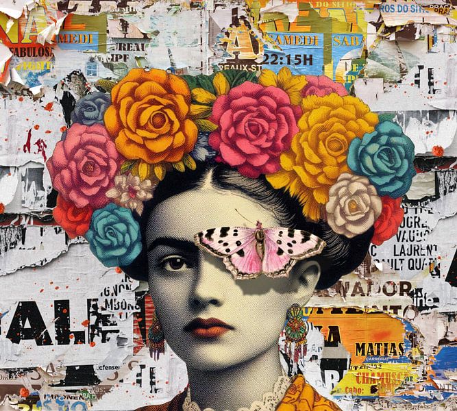 a Summer Collage von Marja van den Hurk