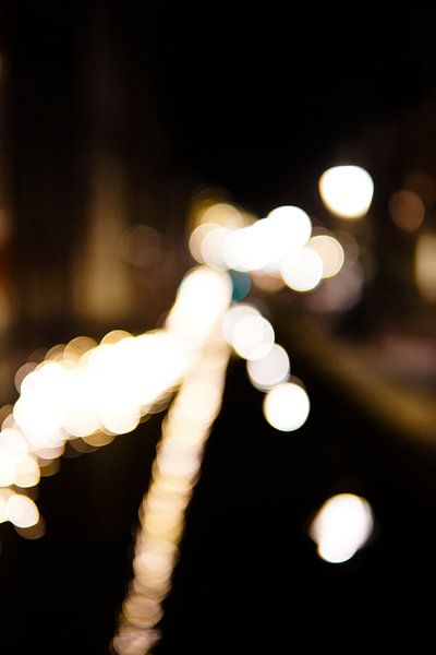 Weihnachtsbeleuchtung über dem Kanal von Ennio Brehm