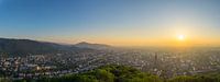 Allemagne, Freiburg im Breisgau vue d'en haut panorama XXL