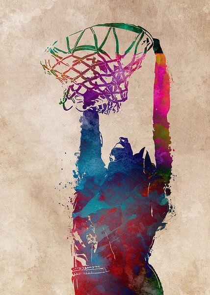Basketball 3 Sport Kunst #Basketball von JBJart Justyna Jaszke