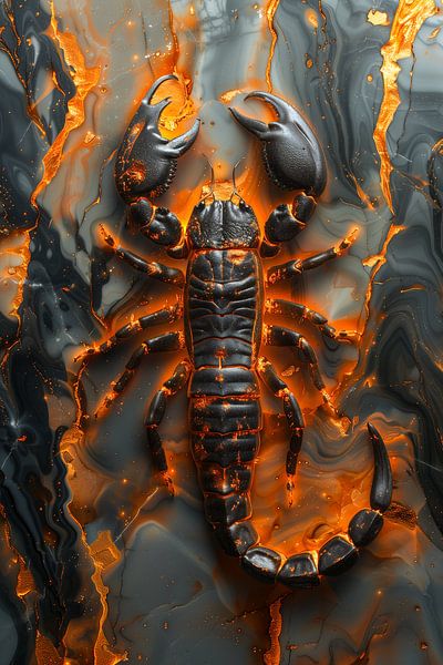 Feuer Skorpion von Steffen Gierok