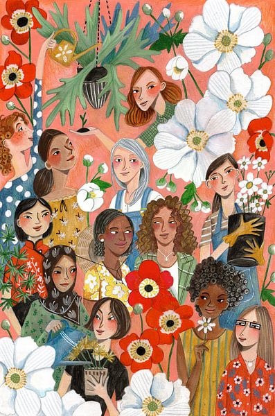 Internationale Frauen von Caroline Bonne Müller