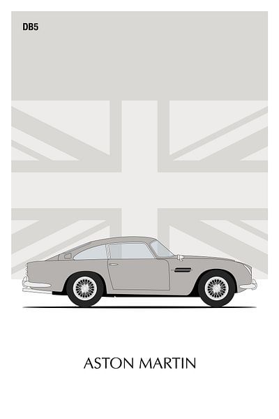 Aston Martin DB5 by Yuri Koole