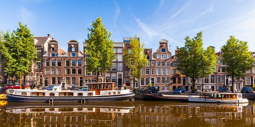 Prinsengracht dans la vieille ville d'Amsterdam par Werner Dieterich