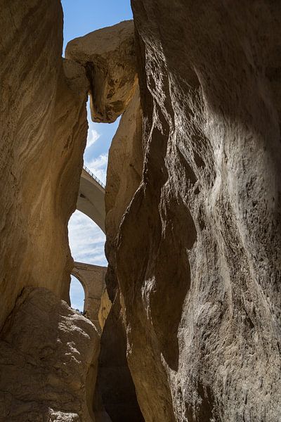 Rocks and bridges in the Canyon of Mascarat 3 by Adriana Mueller