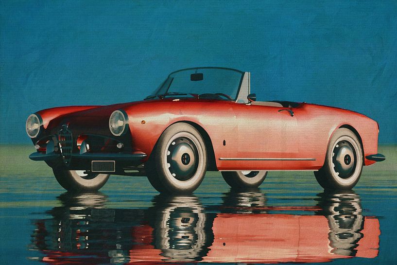 Alfa Romeo Giullietta 1300 Spyder von 1955 von Jan Keteleer