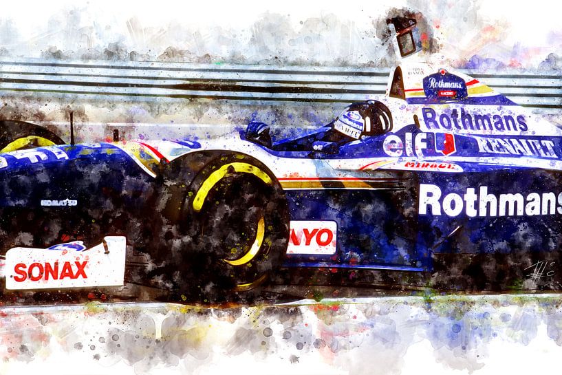 Damon Hill Close by Theodor Decker