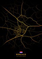 Borculo, Niederlande Stadtplan