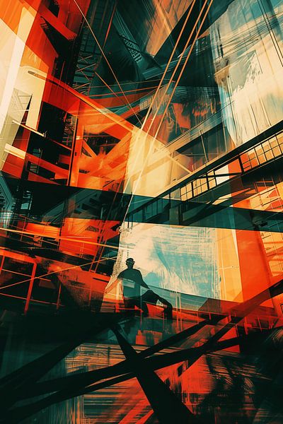 Im Stahlwerk | Abstrakte Industrie-Fotografie von Frank Daske | Foto & Design