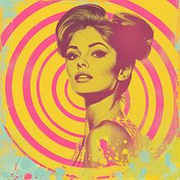 Une beauté vintage rayonnante