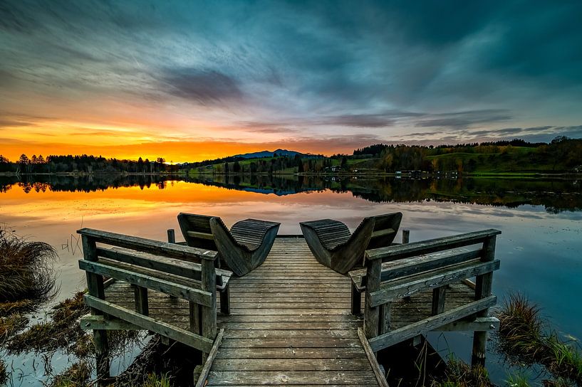 Cinéma nature au lac par Markus Weber