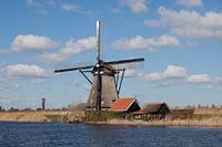 Niederländische Landschaftsmühle Kinderdijk schließen