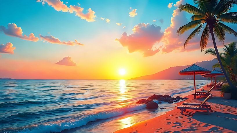 Küstenzauber Ruhe von Jean Pierre