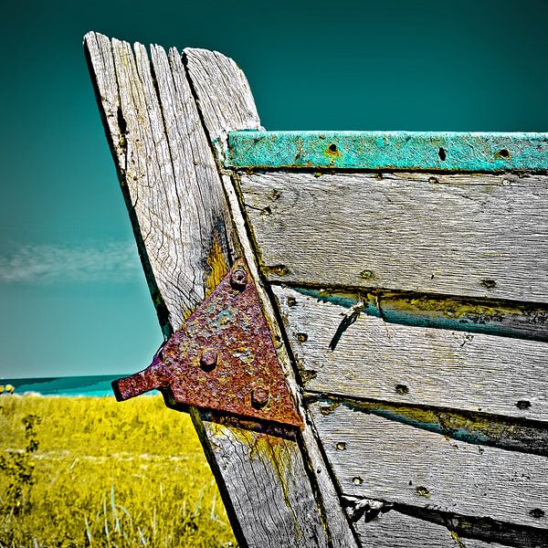 Das alte Holzboot von Leopold Brix