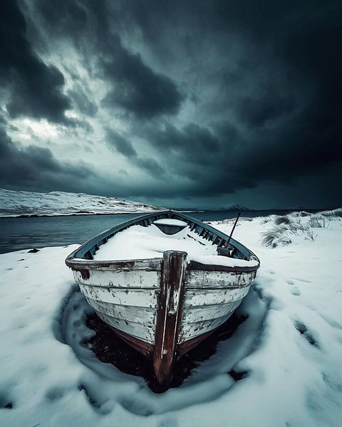 Winterlandschaft von fernlichtsicht