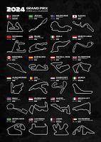 Saisonkalender 2024 F1