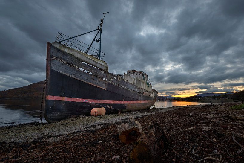 Corpach Schiffbruch von Gerben van Buiten