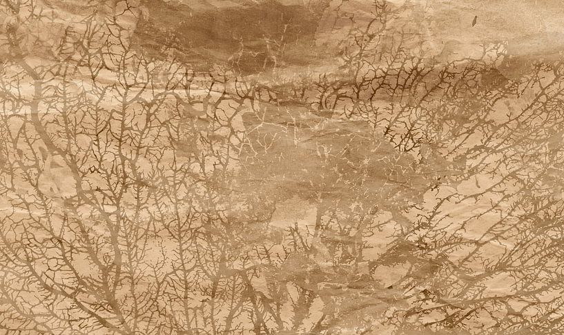 Forêt scandinave Abstrait par Mad Dog Art