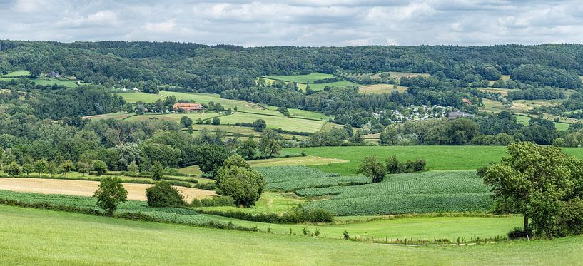 Panorama of the South Limburg hills near Epen by John Kreukniet