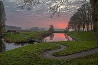 Sonnenaufgang auf dem Zuckerberg in Klundert