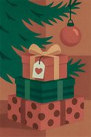 Weihnachtsgeschenke unter dem Baum