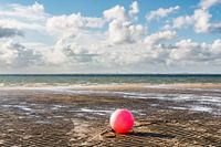 View from the island Föhr (Utersum) to the south of the island Sylt