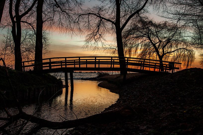 bridge over troubled water by Hilda van den Burgt