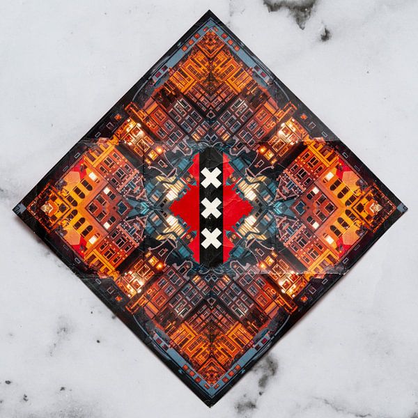 Gnome post Amsterdam on Marble by Floris Kok