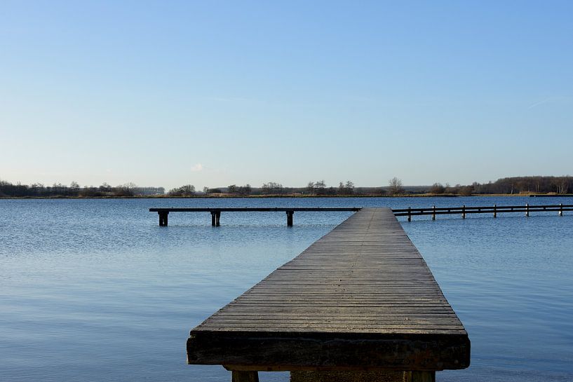 De rust van het Zeeuwse water. Die Ruhe des Zeeland Wassers. The tranquility of the Zeeland water. L von Addy van den Bosse
