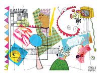 des trucs aléatoires, un collage