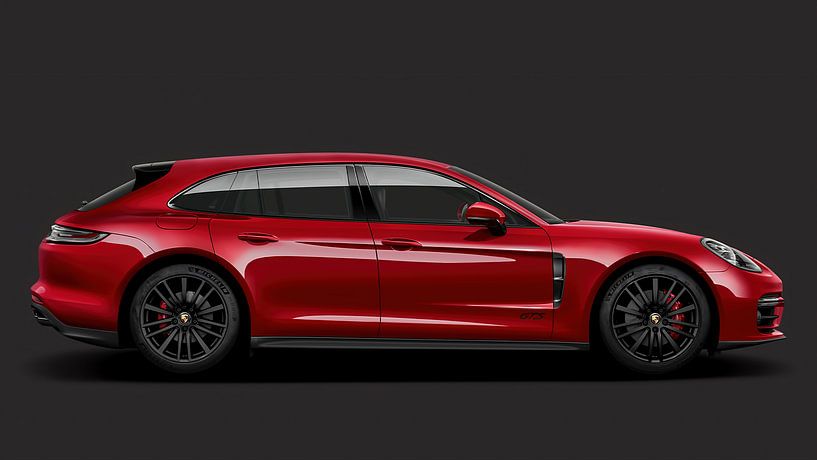 Porsche Panamera, rouge par Gert Hilbink