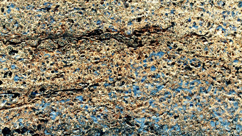 Golden Blue von Margaret Manzano