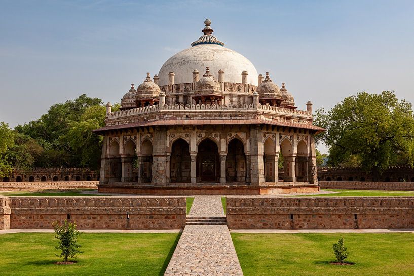 The Humayun Mausoleum in New Delhi by Roland Brack