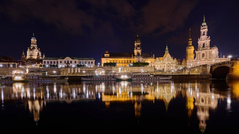 Panorama de l'horizon de Dresde par Jenco van Zalk
