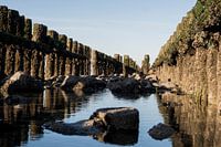 Wellenbrecher in Ruhe