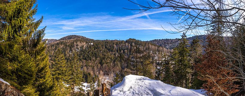 Blick über das obere Wehratal bei Todtmoos von Alexander Wolff