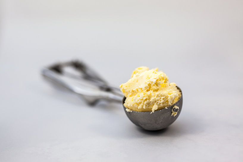 Ijslepel met ijs von Nina van der Kleij