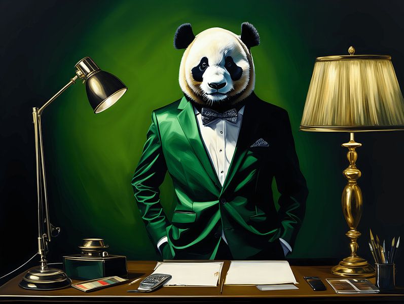 Panda bear | Gentlemen by Art Twist by M