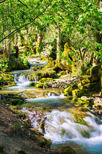 Stream course long time exposure by Sven Frech
