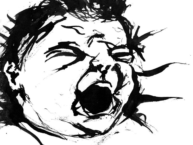 Weinen, Schreien, Rufen von Anita Snik-Broeken