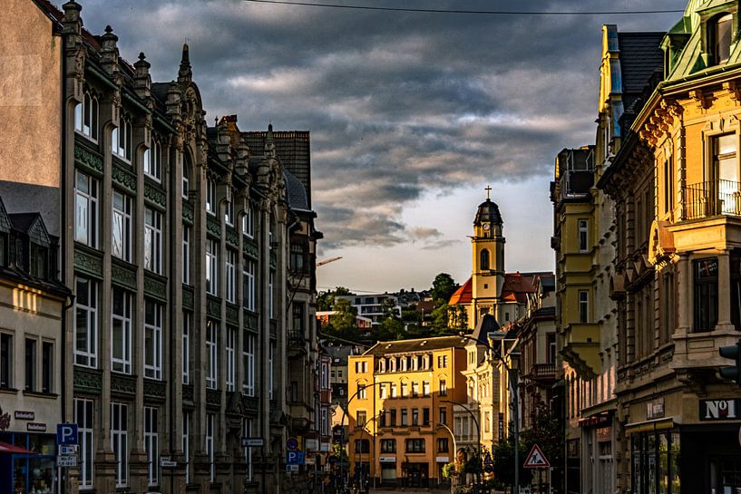 On the way in AUE / Erzgebirge by Johnny Flash