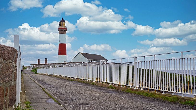 Le phare de Buchan Ness en Écosse par Babetts Bildergalerie