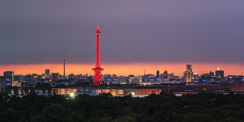 Berlin Skyline von Robin Oelschlegel