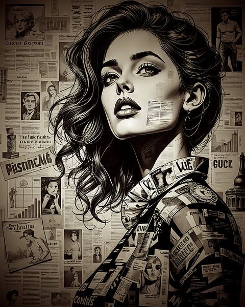 Kreative Fusion im Vintage-Stil von Jean Pierre