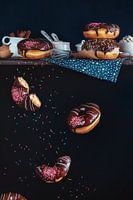 Donuts de l'étagère supérieure