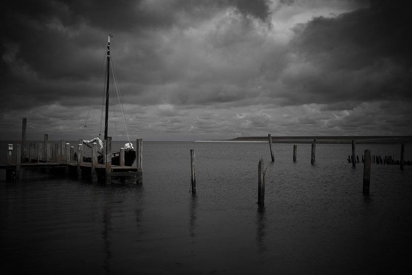 The Old Harbour of Cocksdorp – Dutch Skies Over Texel by Leanne lovink