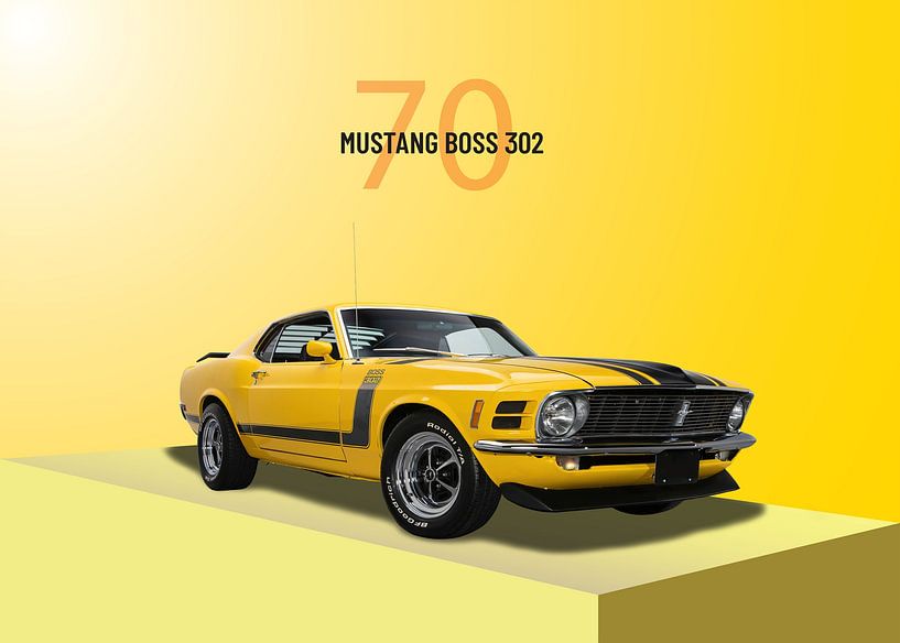1970 MUSTANG BOSS 302 von Cerahaticreartive Satya Gardapati