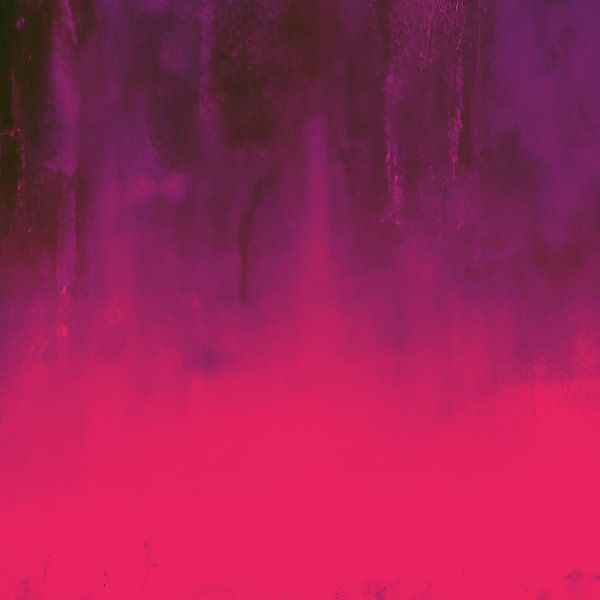 Modernes Abstraktes in Neonpink und Lila von Studio Allee